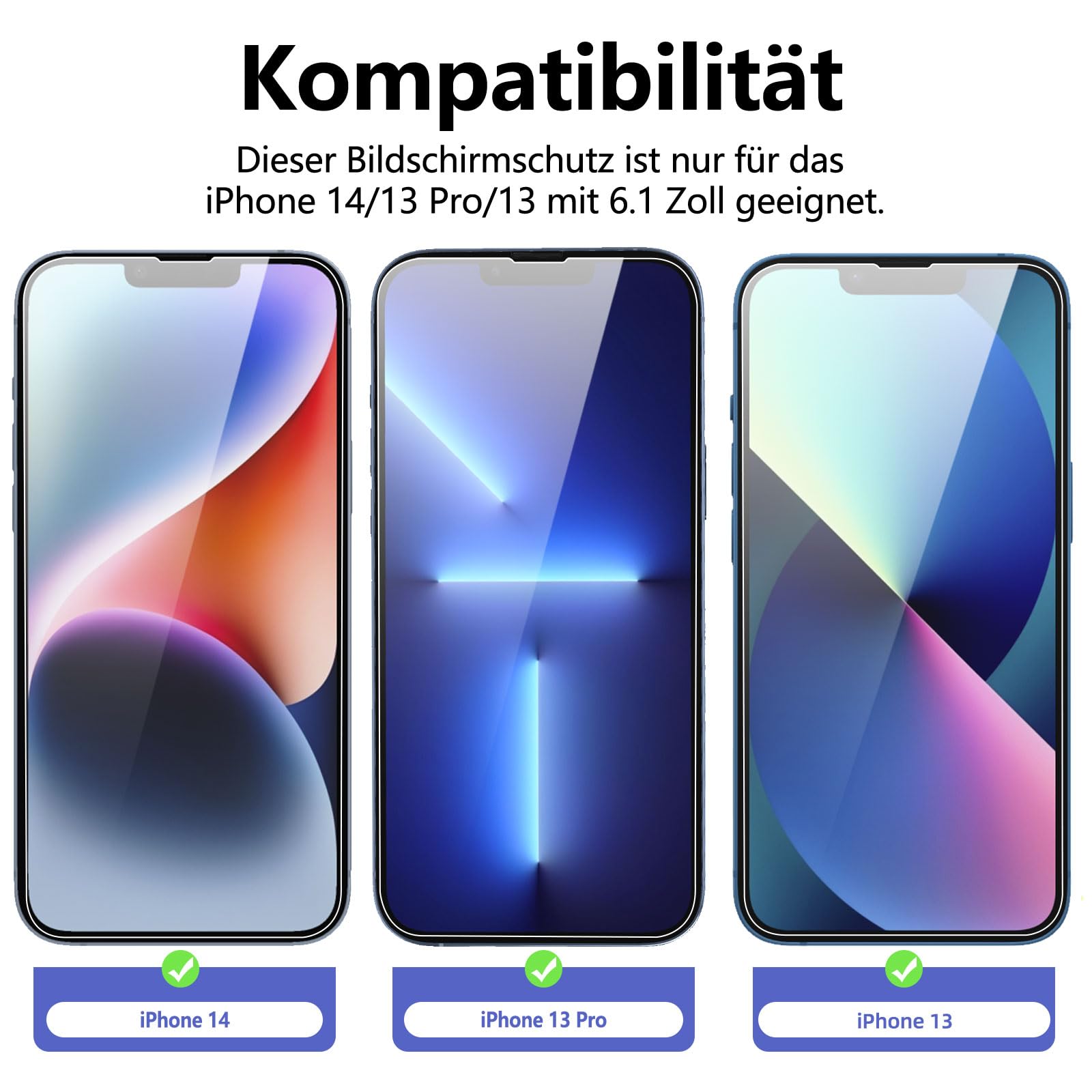 NEW'C 3er-Pack iPhone Displayschutz: Randabdeckung als Kompromiss – Lohnt sich das?