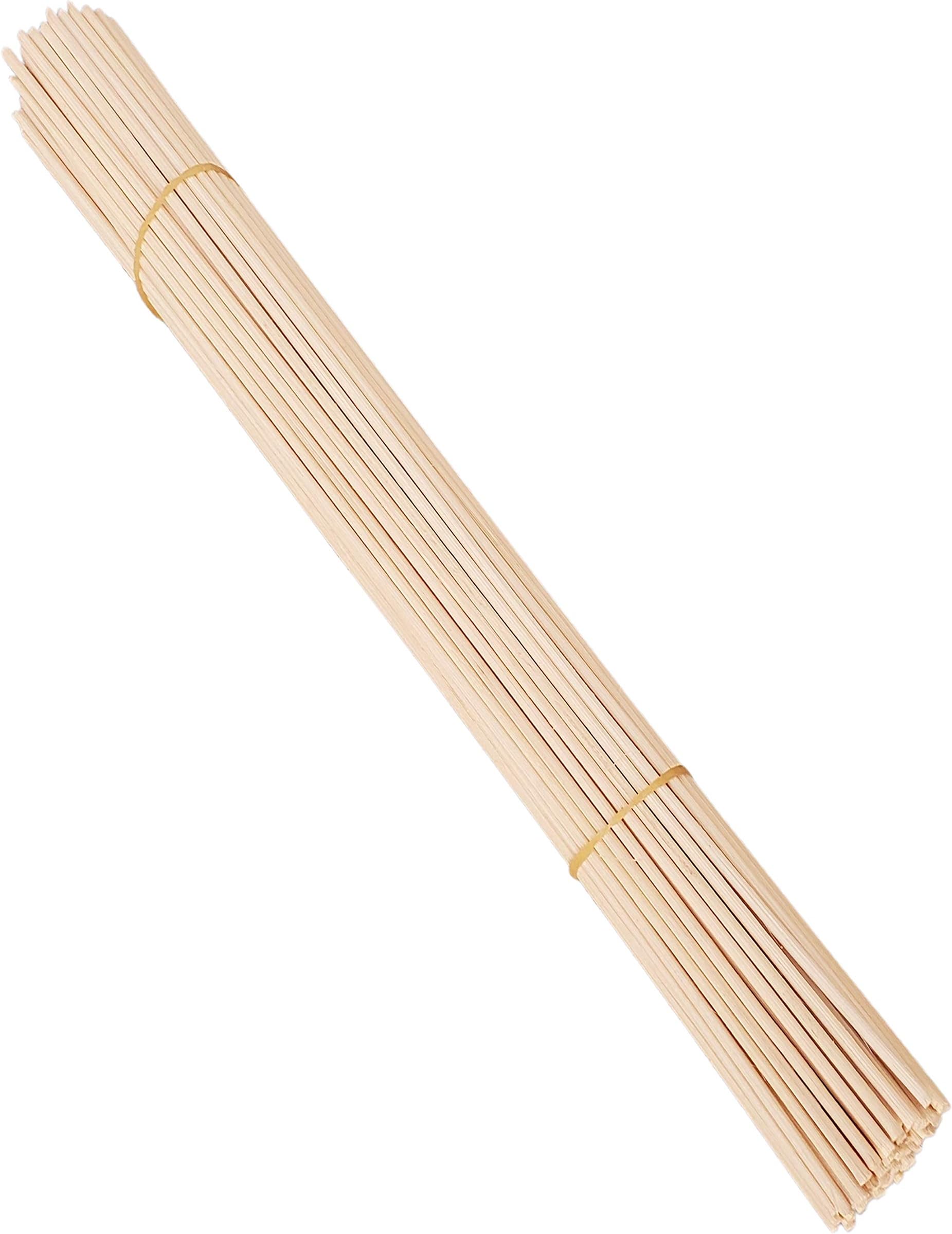 Pure Source India Reed Sticks Big Size for Diffuser 20 Inch, 100 pcs, Natural White