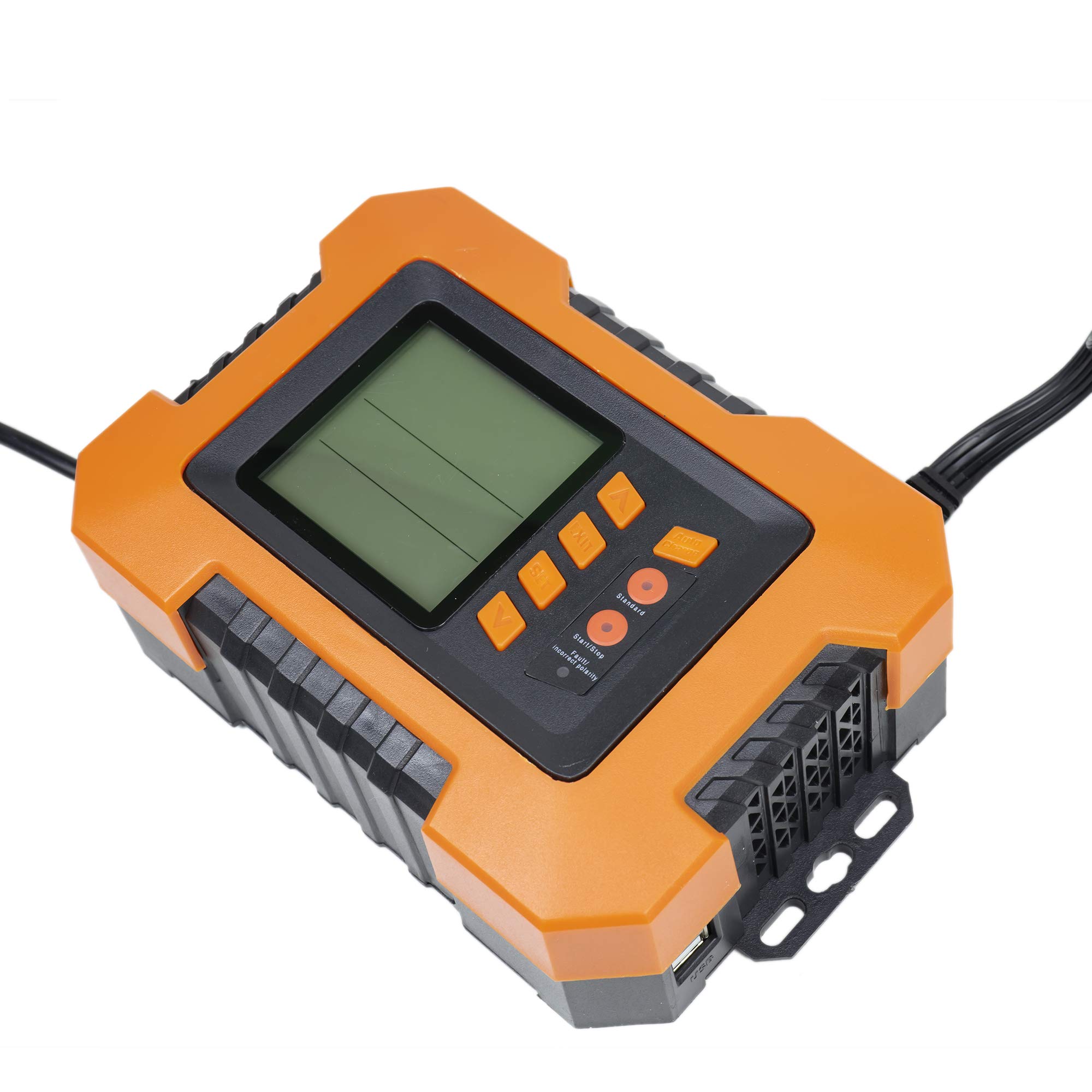 PNI Ładowarka i prostownik C120 do akumulatorów samochodowych, wejście 230 V, 12 V 2 A, 4 A, 8 A, wyjście 12 A, 2 porty USB