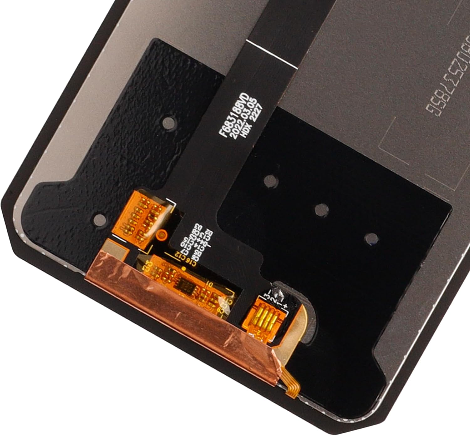 [New] Duotipa LCD Display Touch Screen Digitizer Assembly Replacement for Oukitel WP17/WP19 6.78" with Technical Repair Tools Kit-Black.