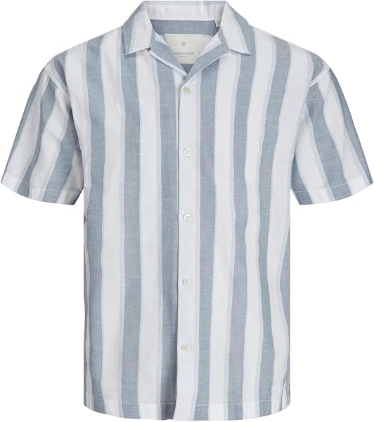 JACK & JONES JPRCCSUMMER STRIPE RESORT SHIRT S/S LN Gömlek Erkek