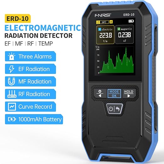 Medidor EMF digital portátil 4 en 1 recargable miniatura 2