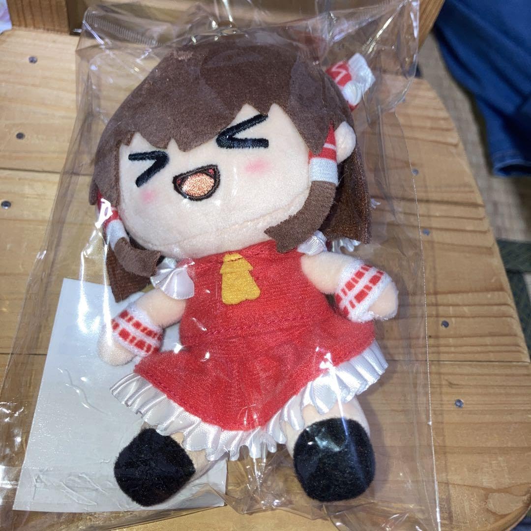 Amazon.co.jp: 東方 ぬいぐるみキーホルダー 博麗霊夢 : おもちゃ