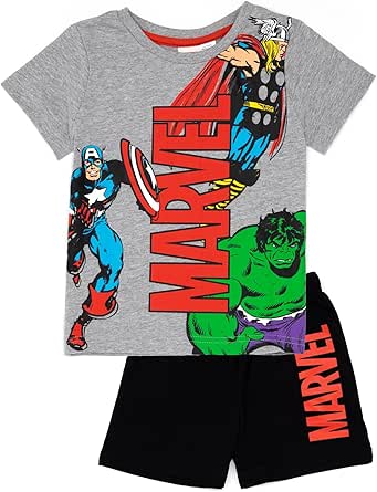 Marvel Pyjama The Incredible Hulk Crash Krunch Avengers Pour Enfants