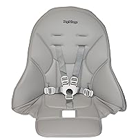 Vista 3 de Peg Perego Siesta/Prima Pappa Zero 3 - Tapicería de repuesto para silla alta con cinturón de seguridad, color naranja
