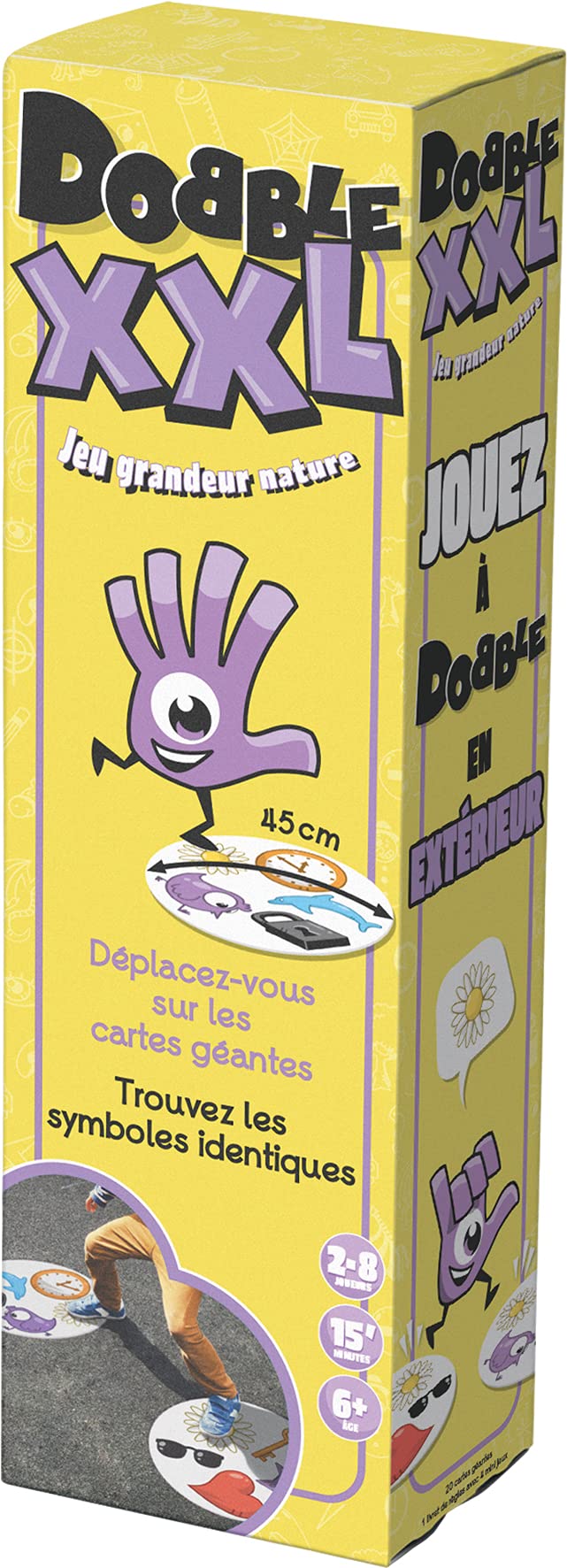 Zygomatic | Dobble : XXL | Jeu de société | À partir de 6 ans | 2 à 8 joueurs | 15 minutes