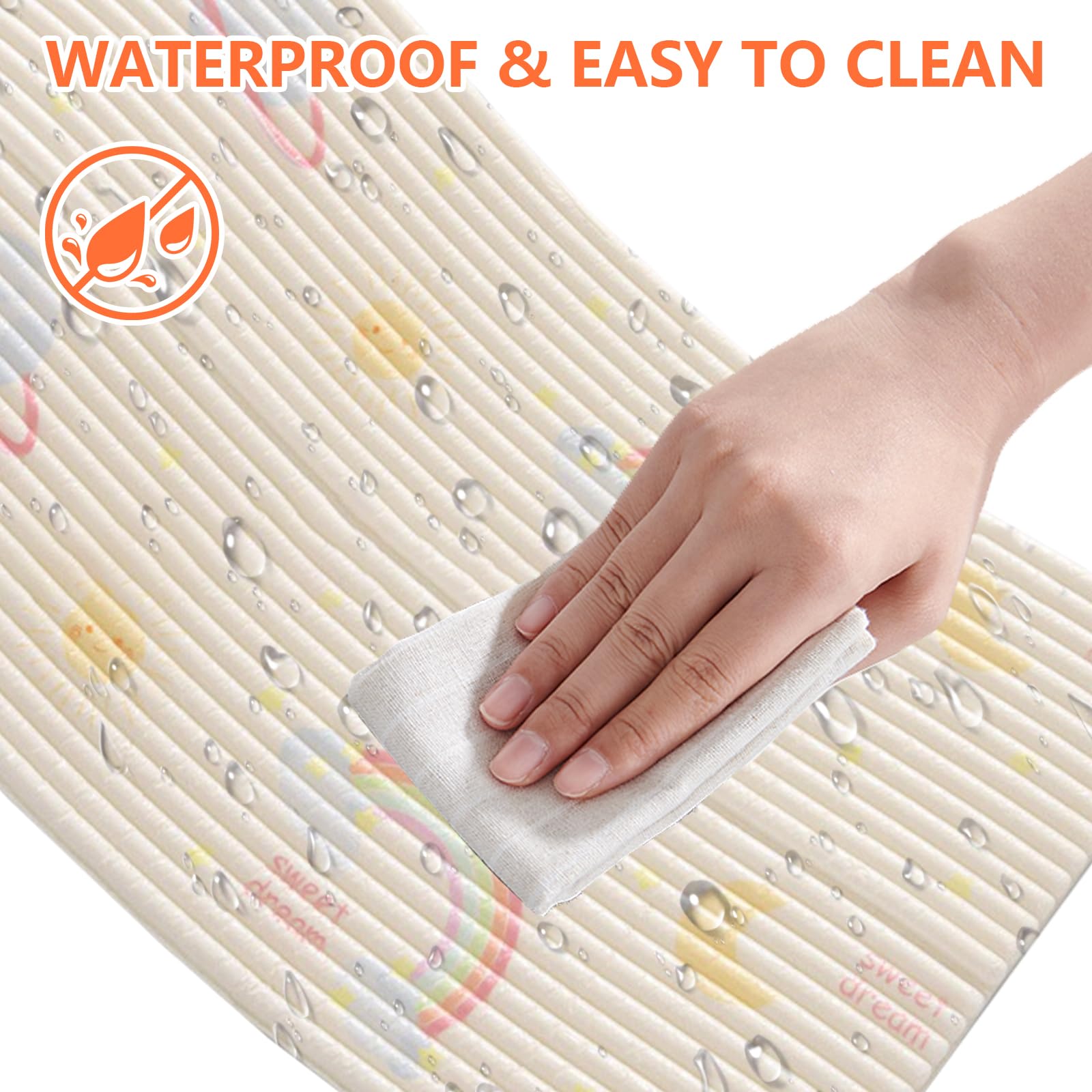 Panneaux Muraux Capitonnés, 40 * 200cm Coussins Muraux Anti-Collision Autocollants Panneaux Muraux 3D Capitonnés Décoration Protection Murale pour Salon Et Chambre