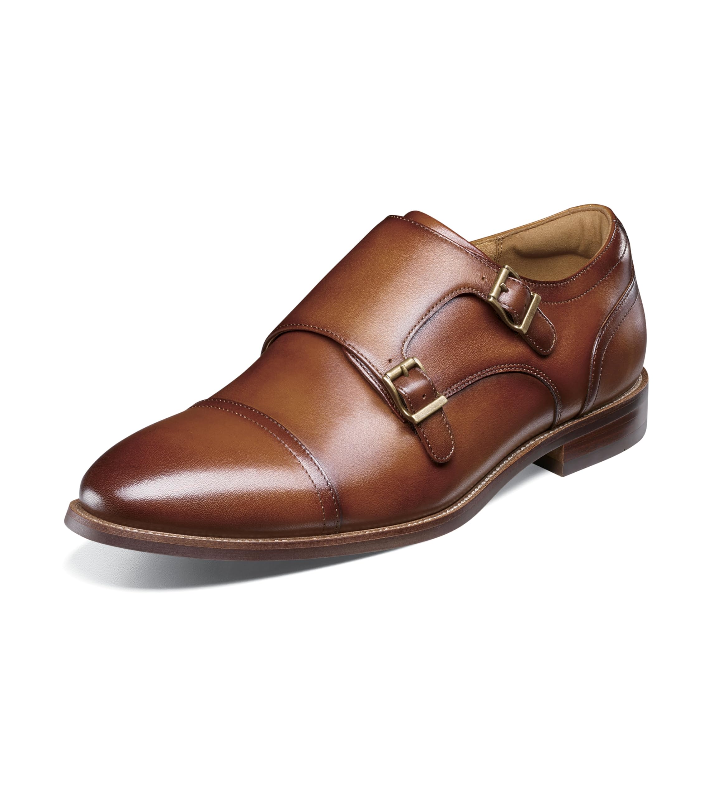 Florsheim Men's Rubano Cap Toe Double Monk Oxford