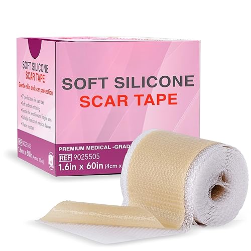 Miniatura 8 de HEALQU Hojas de silicona de grado médico para cicatrices – Tiras de cicatrices no irritantes para cicatrices quirúrgicas, cesáreas, abdominoplastia