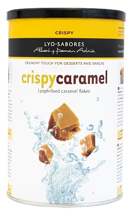 TEXTURAS | Crispy Caramel | Lyophilized Caramel Flakes | by Albert y Ferran Adria | 200gr 7.05oz