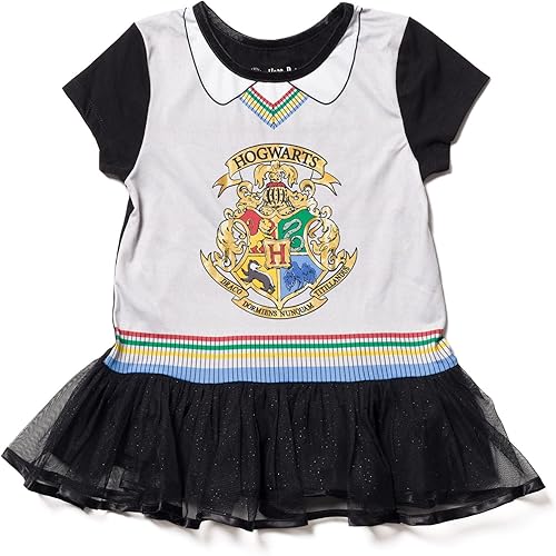 Miniatura 3 de Harry Potter Gryffindor Ravenclaw - Conjunto de 3 piezas para niñas, camiseta de cosplay con leggings y diadema