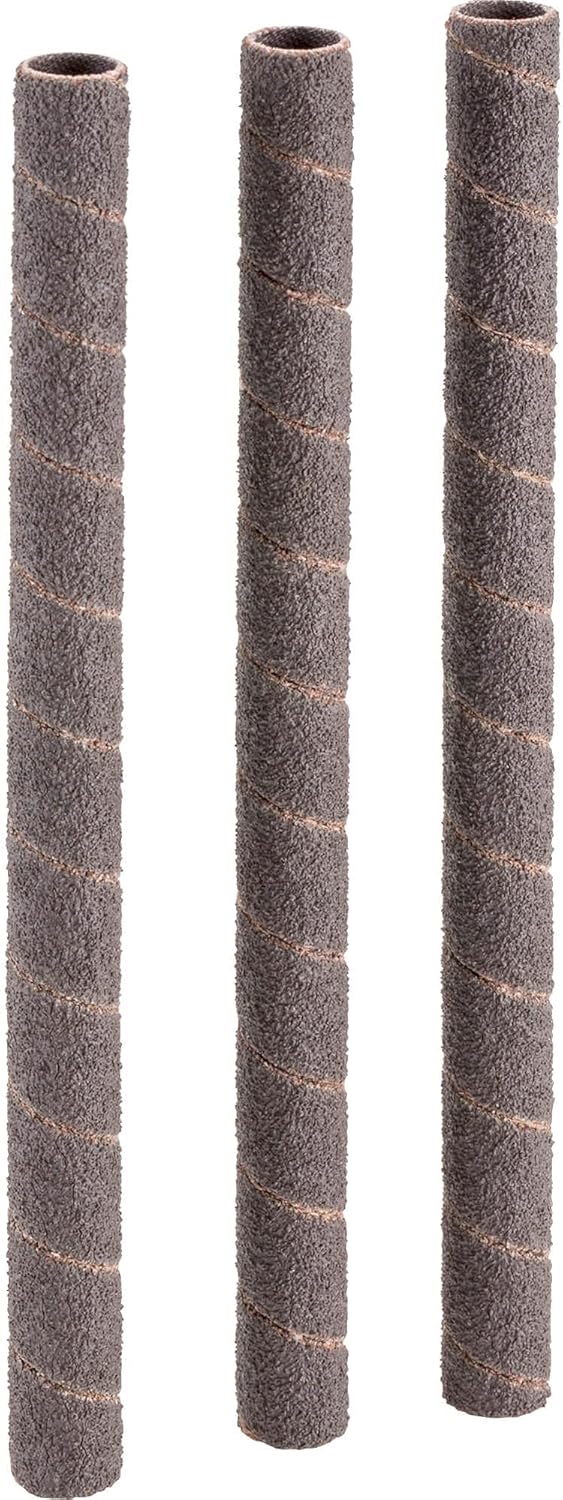 Shop Fox D1405 3/8" Diameter by 6" Aluminum Oxide Hard Sleeve 60 Grit