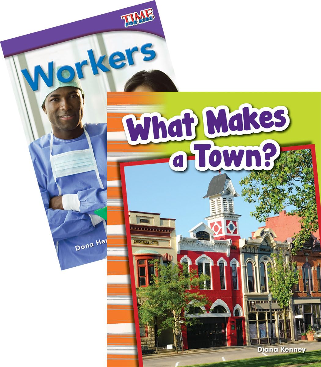 Community & Community Workers 2-Book Set (Language Arts)