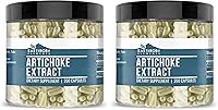 Vista 6 de Earthborn Elements Extracto de alcachofa 200 cápsulas, puro y sin diluir, sin aditivos