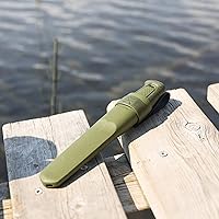 Vista 3 de Morakniv Kansbol Cuchillo de hoja fija con hoja de acero inoxidable Sandvik