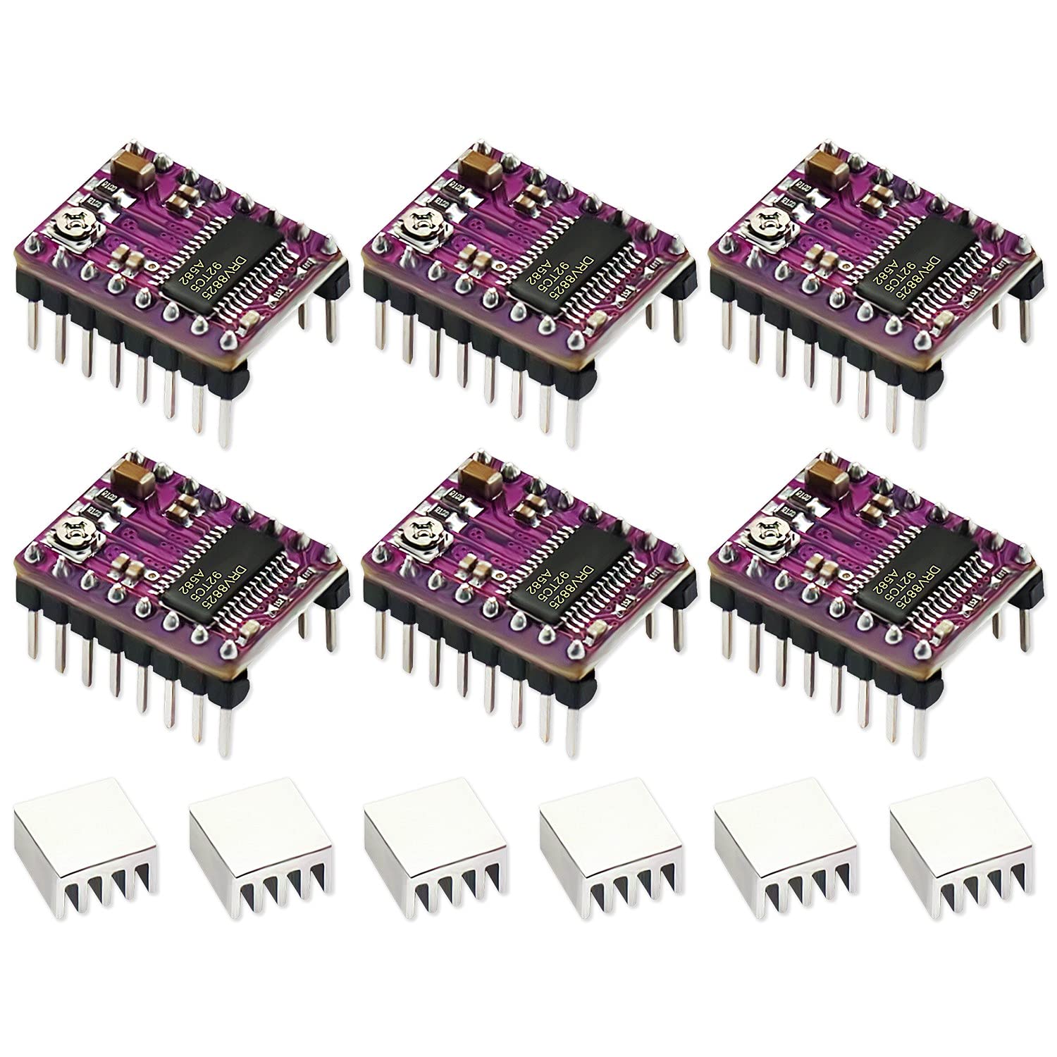 Module Driver Module 3d Snapklik.com : CenryKay DRV8825 Stepper Motor Driver Module For 3D ...