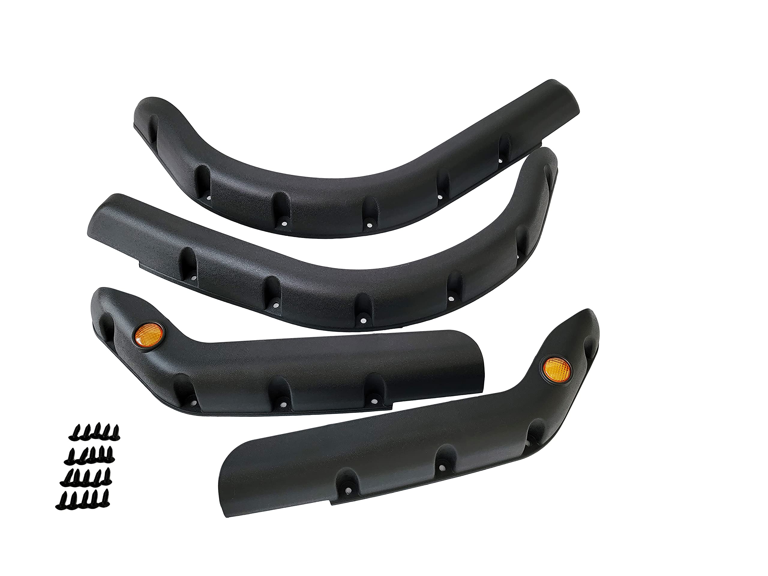 Photo 1 of GREENCHOOSY Golf Cart Front Rear Fender Flares for EZGO TXT 1998-2013 Gas/Electric (Not Fits 48V Electric), with Metal Hardware, Set of 4