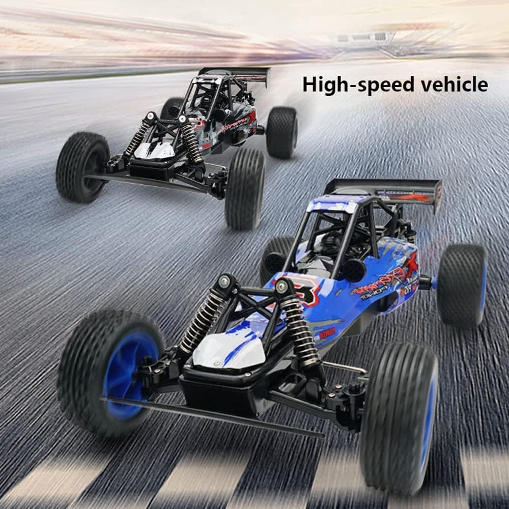 Pihura 1:10 Full-Specific Outdoor Off-Road Vehicle Boy Racing Hobby Rc Car Full Terrain Rc Buggy 2.4G Simulation Sound Light Rc Truck 4Ch 20Km / H Fast Drift Rc Car Teen Rc Toys Series-Multicolor 1
