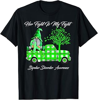 Her Fight is My Fight Bipolar Disorder Awareness T-Shirt