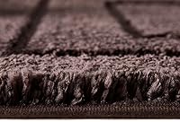 Vista 7 de WPM - Juego de alfombras de baño y cortina de ducha con estampado de leopardo animal, alfombra de baño absorbente de lujo, alfombra de contorno