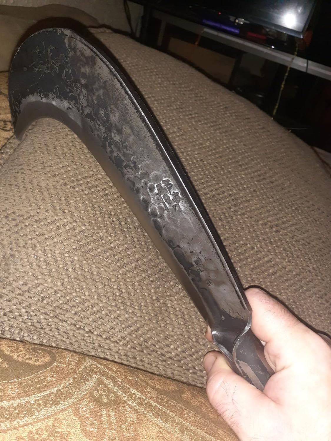 Machete for Cutting Trees Heavy Duty&Yard Work Machete with Billhook Sickle Design, Extension Handle for Tree Cutting, Brush Clearing, Grass Cutting, Outdoor Survival Garden Tools