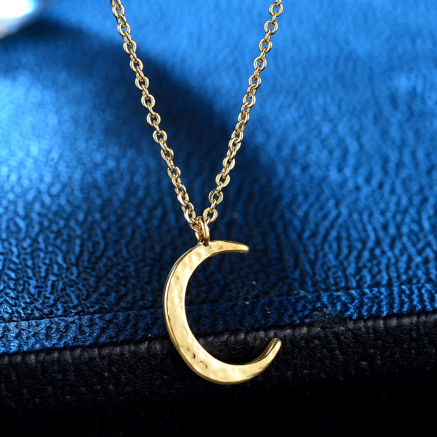 Valloey Dainty Gold Star Necklace | 14K Gold Filled, Sterling Silver, CZ, 16.5"+2" Chain, Gift Box, For Women