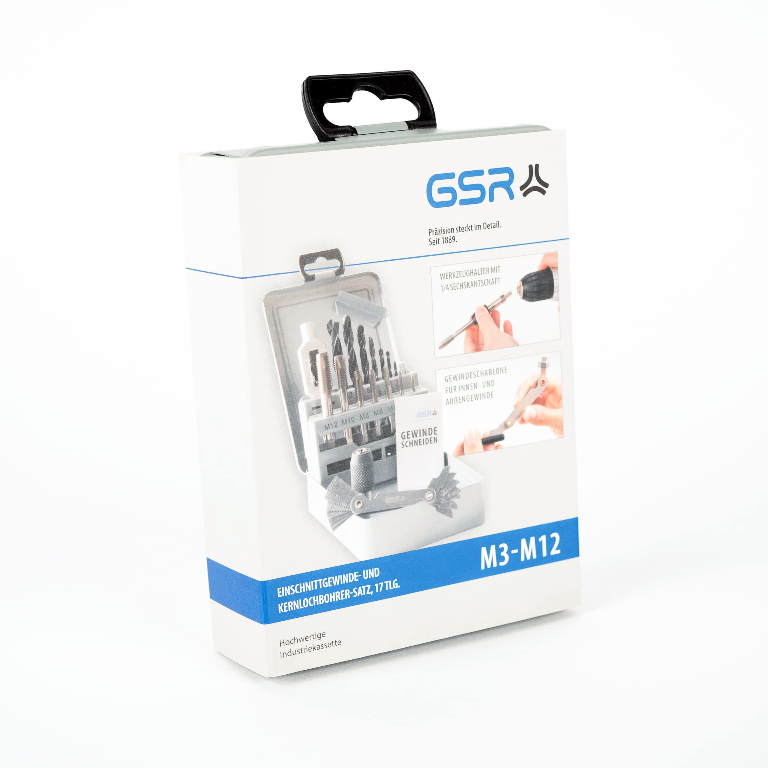 PROFI Taraud set, 17 pièces, Form B, M3-M12, HSS-G, GSR, mit ...
