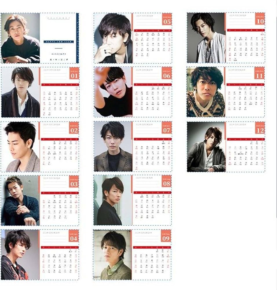 佐藤健 カレンダー セット Amazon | [SDCADQ] 佐藤健 周辺 カレンダー 2026年 卓上カレンダー