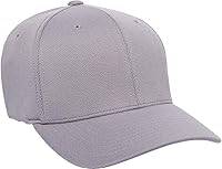 Vista 5 de THP Premium Flexfit - Gorro de sarga de algodón, plateado