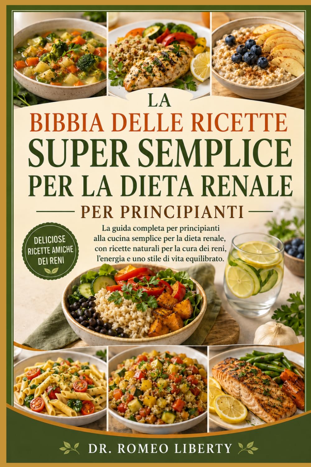 LA BIBBIA DELLE RICETTE SUPER SEMPLICE PER LA DIETA RENALE PER PRINCIPIANTI: La guida completa per principianti alla cucina semplice per la dieta ... l'energia e uno stile di vita equilibrato.
