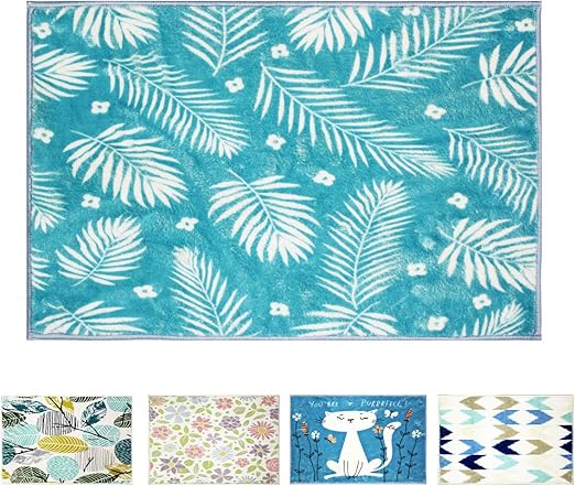 Amazon 玄関マット 室内 40 60cm 洗える 玄関 マット 滑り止め 北欧 玄関まっと 屋内 おしゃれ 玄関マット かわいい 天然素材 屋内用 洗面所 マット バスマット ふわふわ おおきめ 玄関 まっと 大判 耐摩耗性マット 家庭用 リーフ柄 A 40 60cm 玄関マット オンライン通販