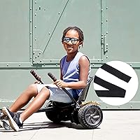 Vista 7 de Aodaer Paquete de 8 correas ajustables para aeropatineta, correas de repuesto y protector de correa de gancho y bucle, accesorios de fijación