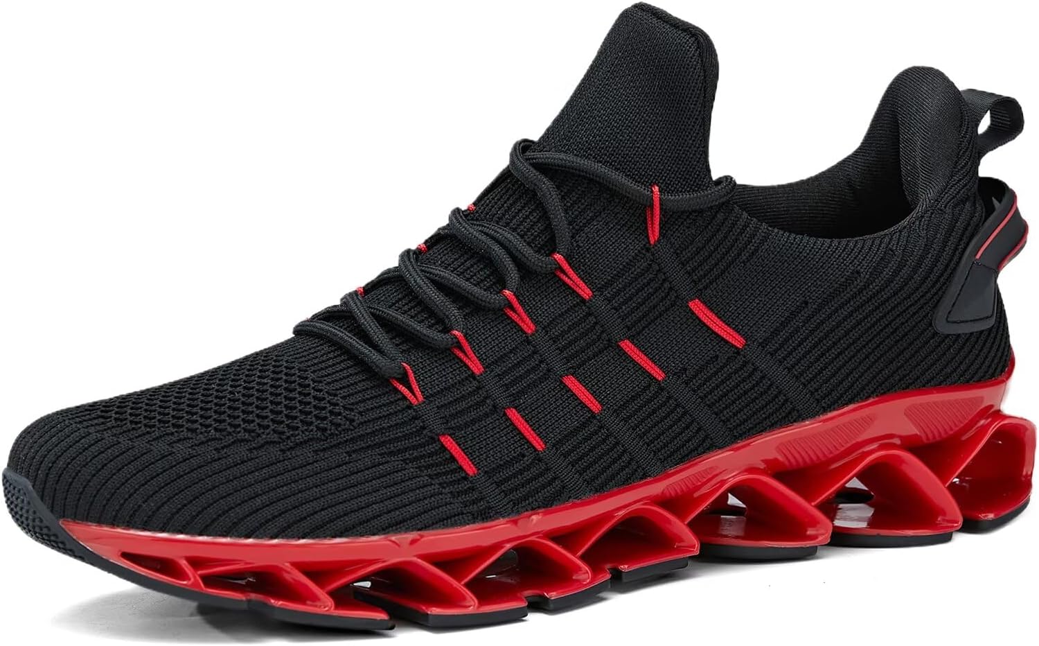 Mens Running Shoes Mesh Breathable Trail Runners Fashion Sport Blade Walking Tennis Sneakers - Image 2