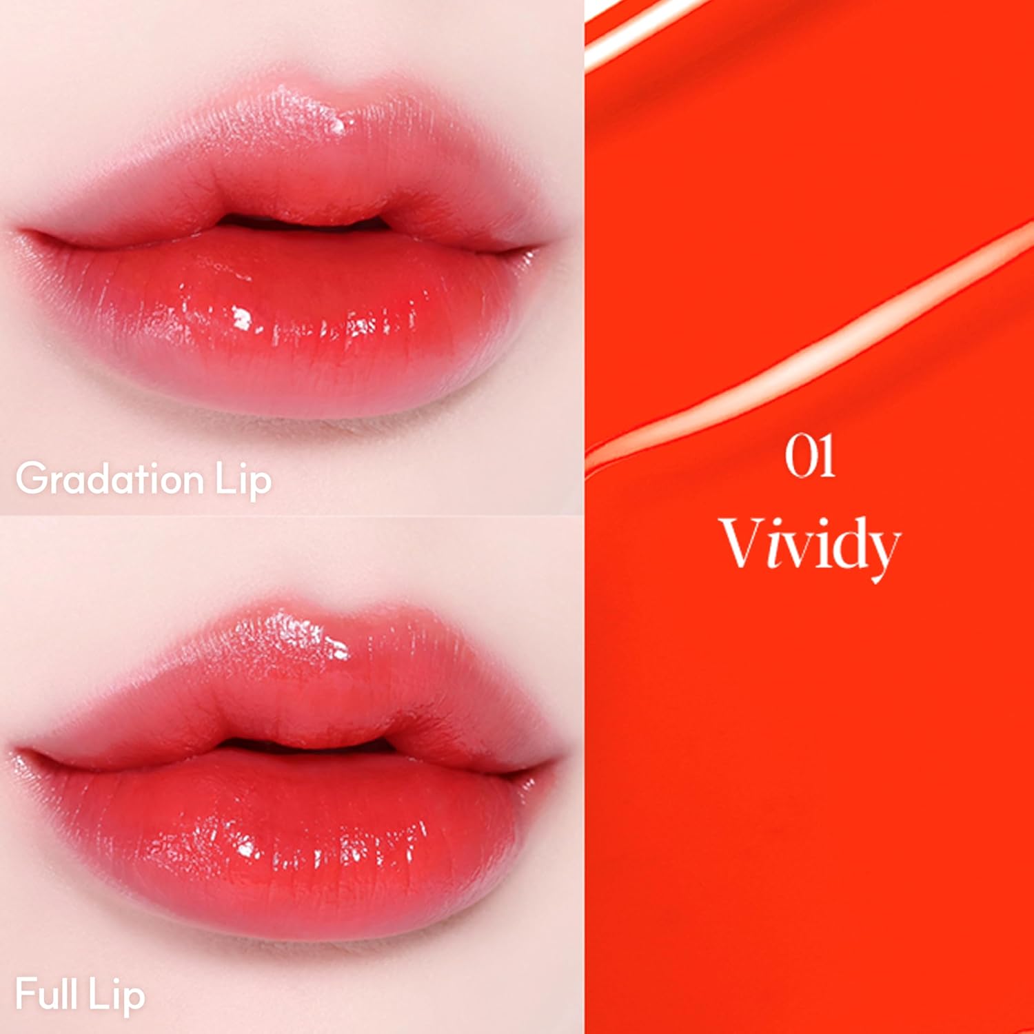 Espoir Lipstick Nowear Balming Glow #1 Vividy 0.1oz | Lightweight Moisturizing Lip | Long-Lasting Vibrant Color | Non-Sticky Softness for Chapped Lip Balm | Vegan Cruelty-Free | Korean Lip Makeup
