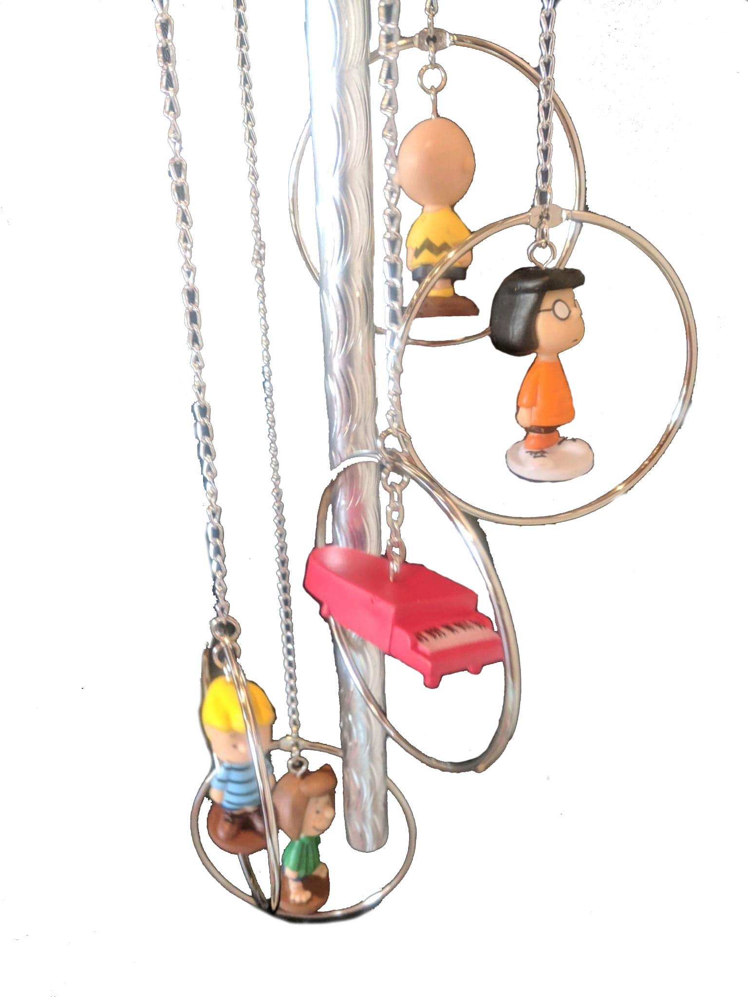 MAAC Windchimes Peanut Characters Figure 5 Ring Wind Chime with (Piano)