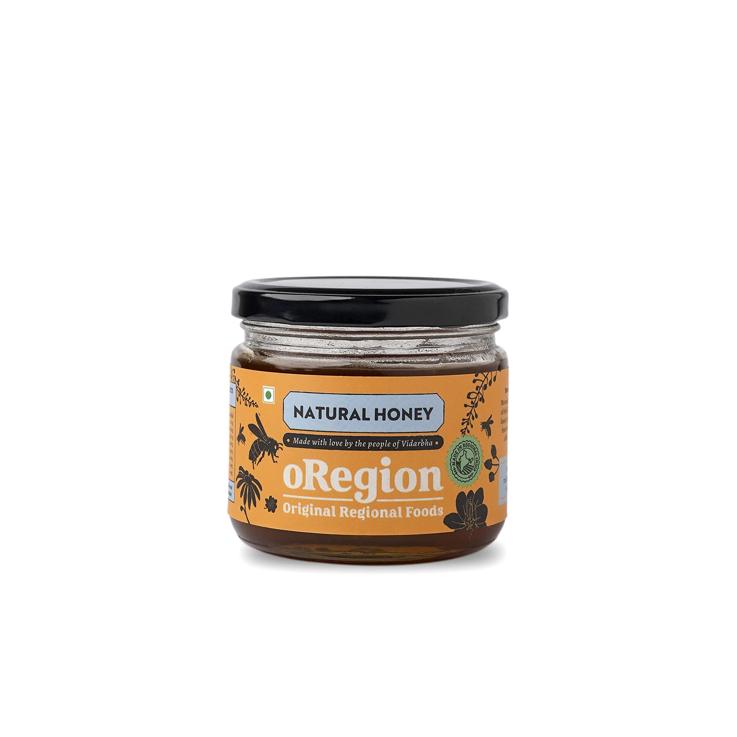 oRegion Natural Multifloral Honey |100% Raw and Natural Immunity Booster, Ethically Collected from Indian Breed Bees, Preservative Free, No Artificial Color and Sugar (350gm) (B0C8FSWSXH) Amazon Price History, Amazon Price Tracker