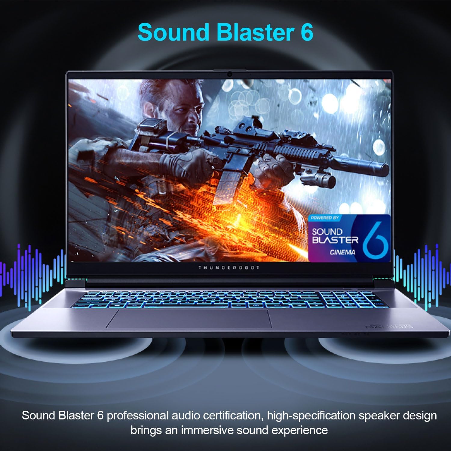 Sound Blaster 6 audio system