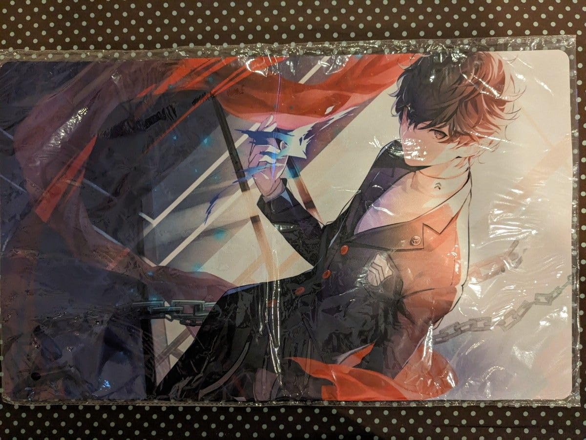 【早い者勝ち】ペルソナ5 ジョーカー　プレイマット　ラバーマット　スリーブ 早い者勝ち】ペルソナ5 ジョーカー プレイマット ラバーマット