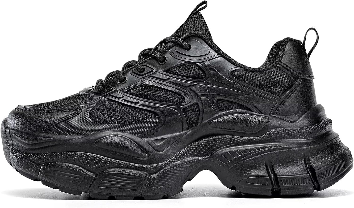 Women's Road Running Shoes Non Slip Ladies Walking Fashion Athletic Chunky Sneakers Work Gym Lightweight Mesh Soft Sole - Image 3