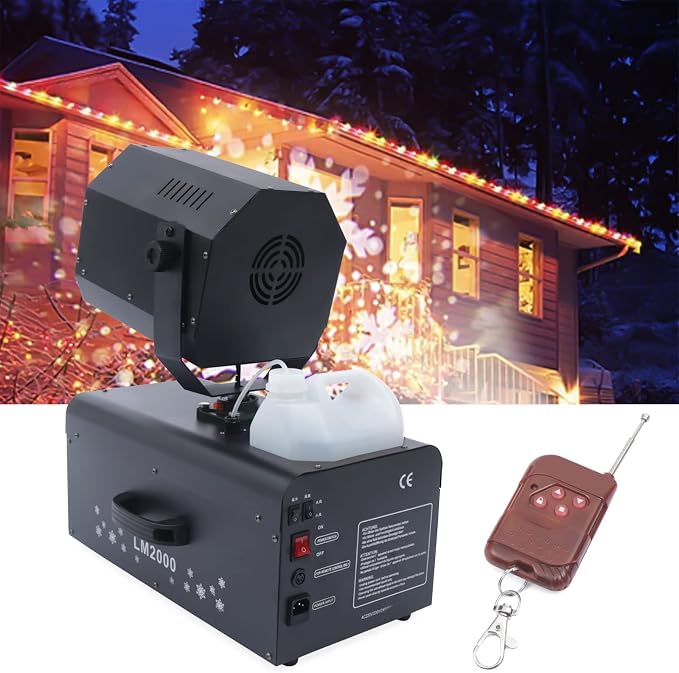 Máquina de Nieve 2000W con Control Remoto miniatura 4