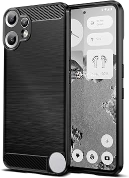 Case for Nothing CMF Phone 2 Pro, Slim Fit Phone Cover, Black