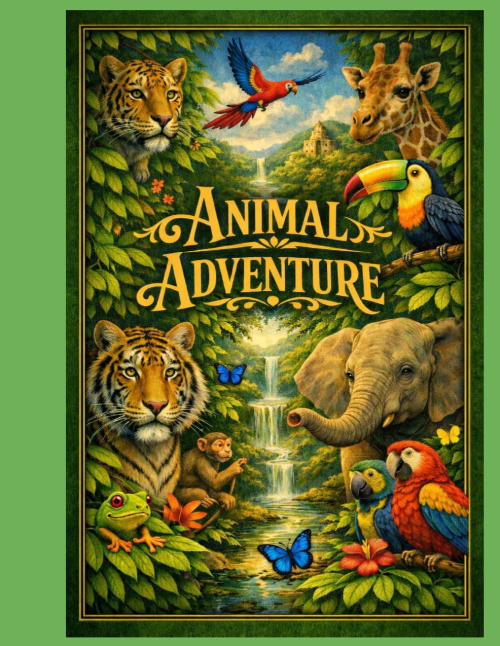 Adventures coloring book