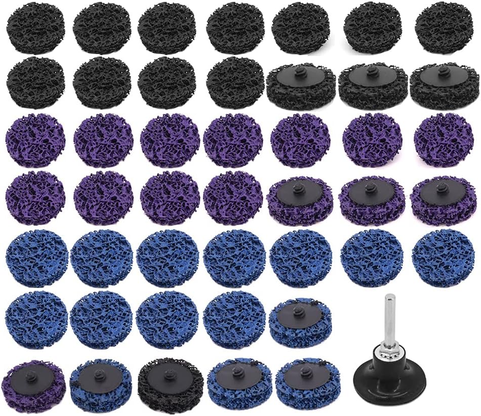Kit De Polissage 193 Pièces Pour Perceuse - Disques Abrasif 50mm (grain 60 à 10000), éponges, Tampons Laine, Pour Phares, Jantes, Peinture