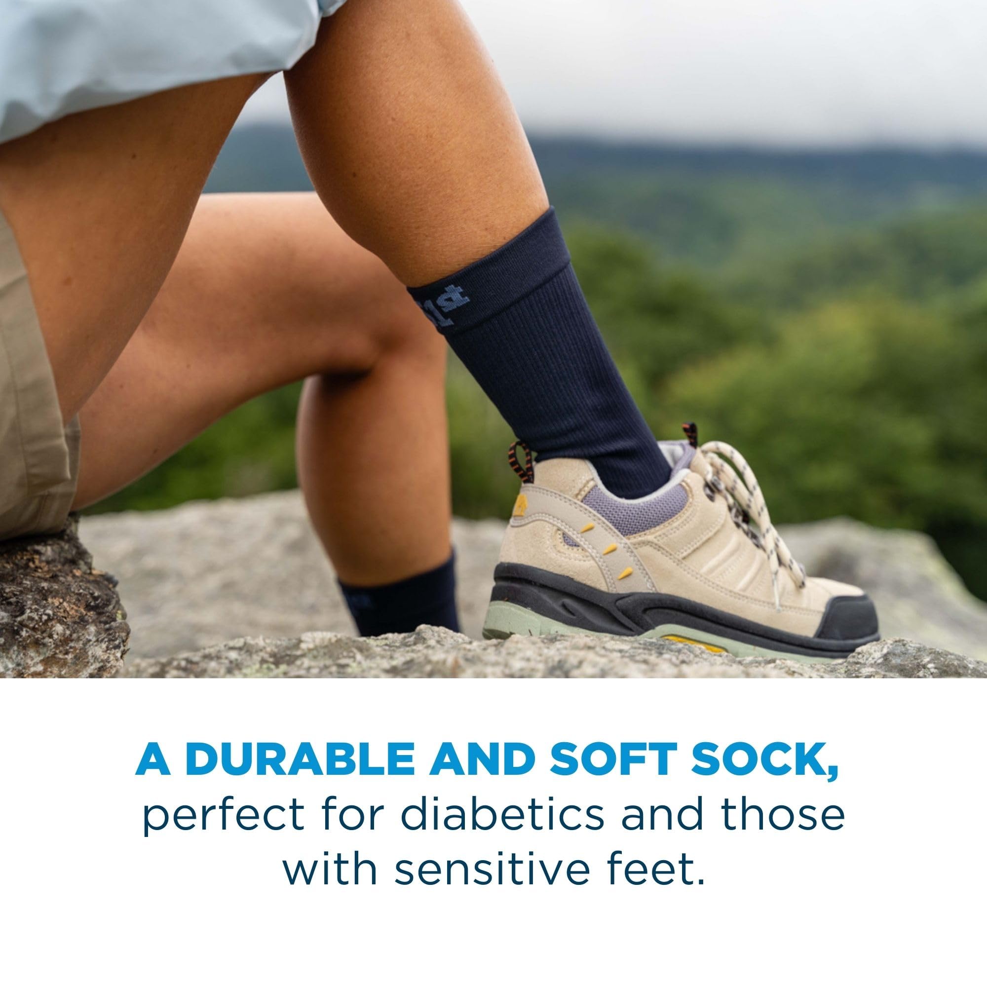 OrthoSleeve Wc4 Crew WC4 Wellness Care - Calcetines para el cuidado del bienestar Unisex adulto (Pack de 1)