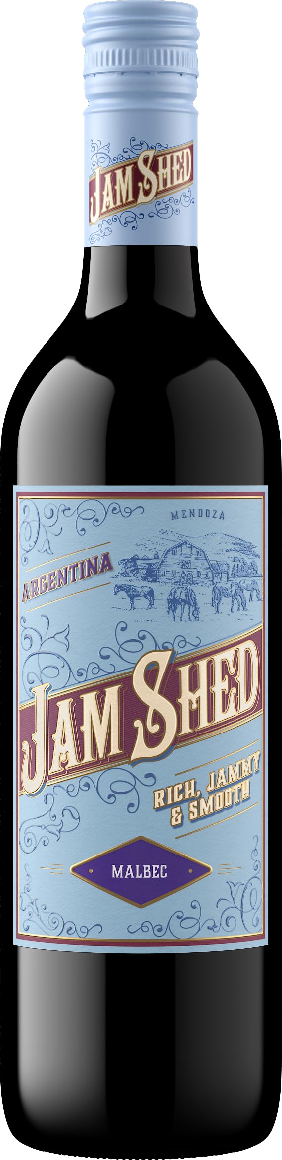 Jam Shed Malbec Red Wine, 75cl (alcohol percentage may vary)