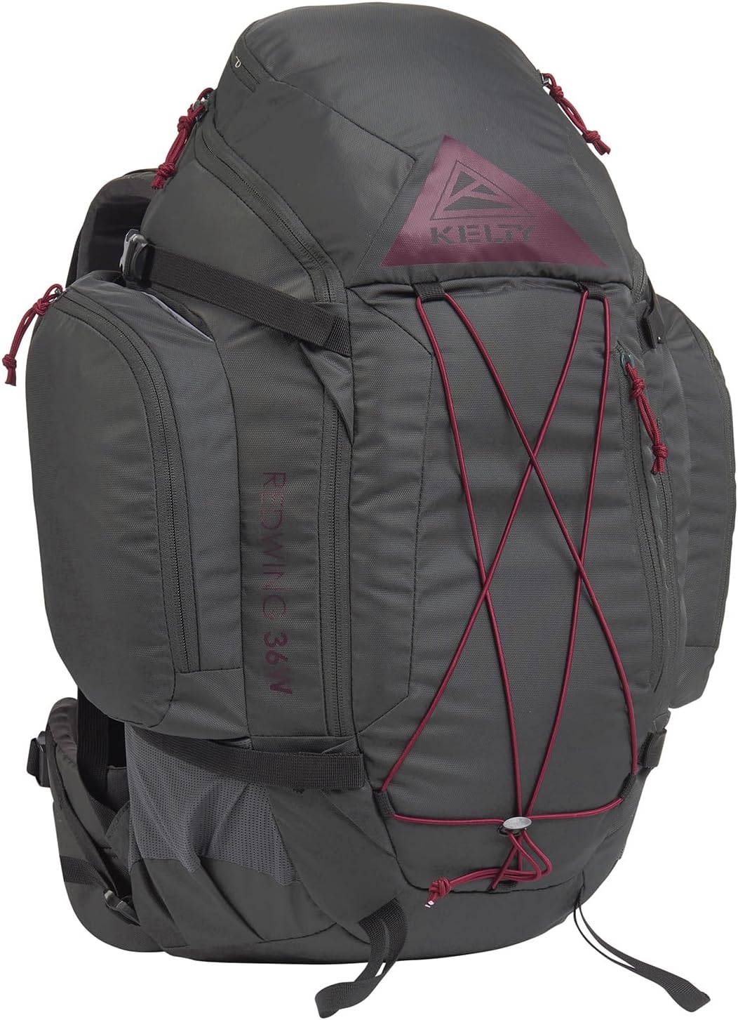 Redwing 36 Women’s – 36 Liter Internal Frame Backpack for Hiking, Backpacking, Travel, Carry-on Compatible, Hip Belt, Women Specific Fit, 2023 (Blackout)