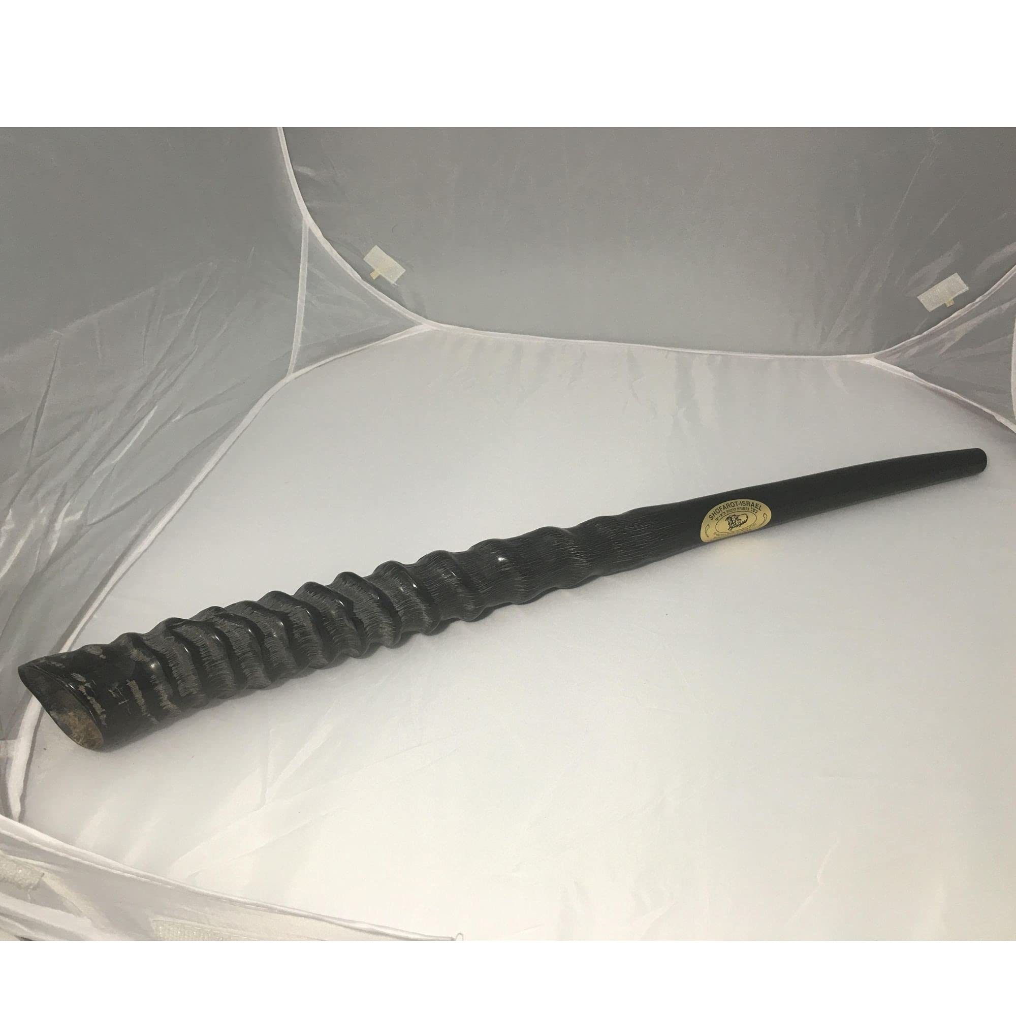 Koscheres Shofar Gemsbok Oryxhorn Original aus Israel (71,1 cm - 76,2 cm) gestimmt und getestet