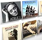 Vinyl Record Shelf Wall Mount, 12 inch Clear Acrylic Album Record Holder Display, Floating Shelves for Wall, Magazine Shelf, Kids Bookshelf, Suitable for Bedroom, Living Room, etc.—6 Pack