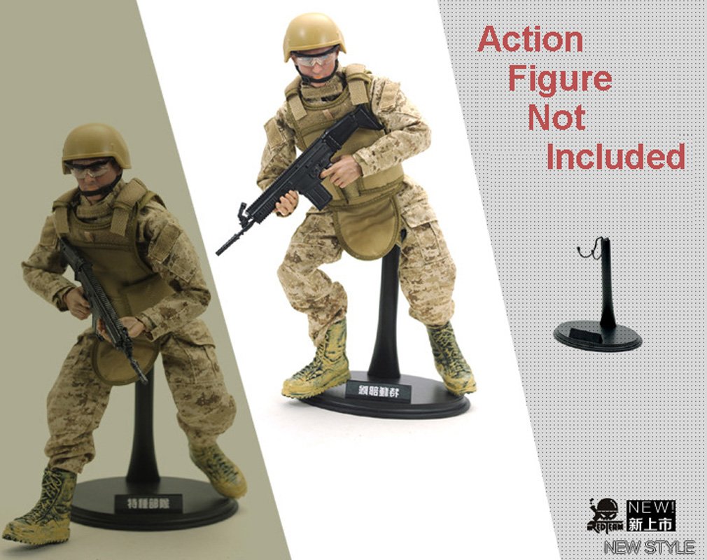 XIAONAN Paquete de 5 soportes de base para 1/6 escala 12 pulgadas figuras de acción juguetes nuevo
