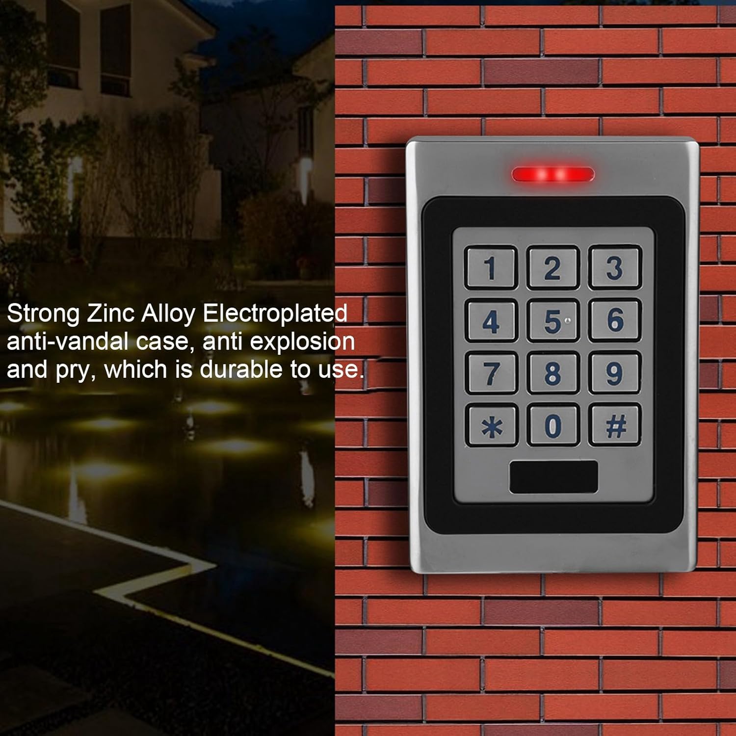 IP67 RFID Card Door Access Controller Keypad Security Door Access Control System